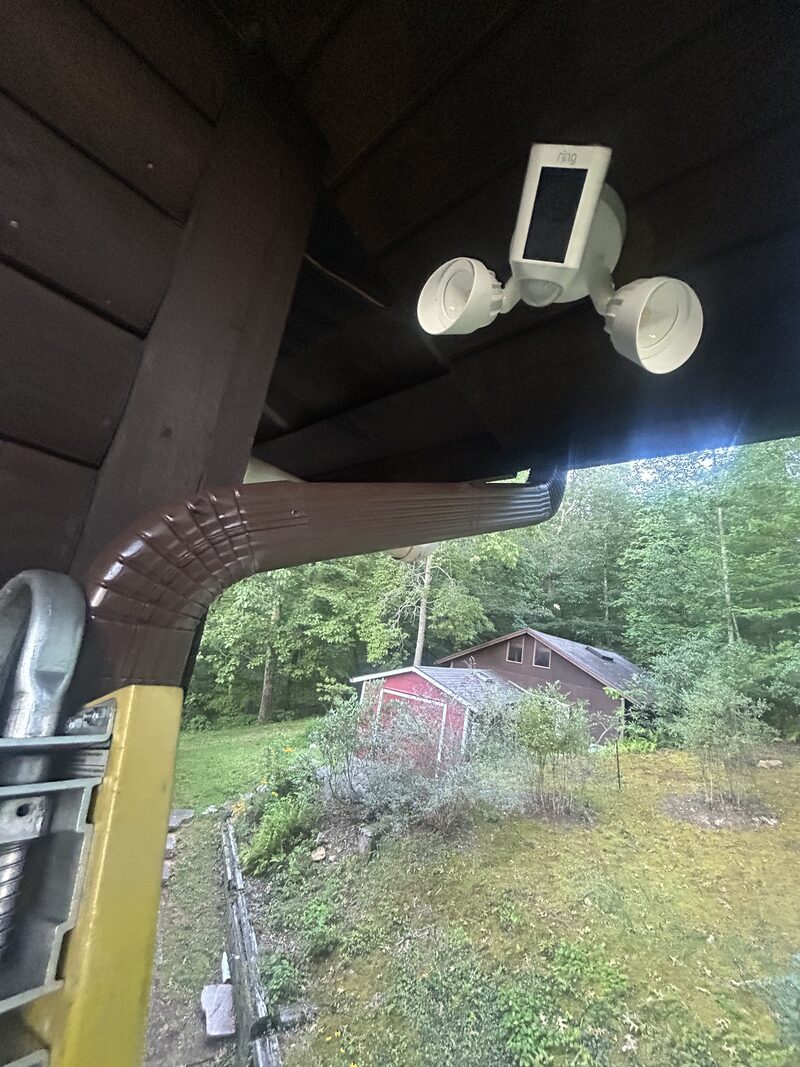 Floodlight Camera Install